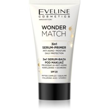 Eveline Cosmetics Wonder Match baza de machiaj 3 in 1 - imagine 2